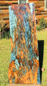 Scott Hendersons business card Pappys Woodwork in Tallahassee